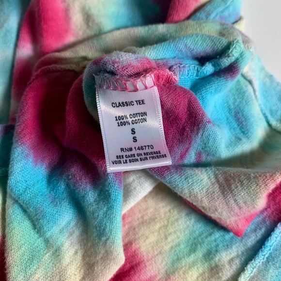 Re/Done tie dye tee - Picture 7 of 7